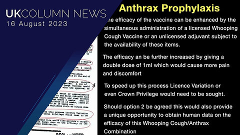 Andrew Bridgen Exposes—33 Years Ago Today: Gulf War Anthrax Jab Harms Foreseen By MoD - UK Column