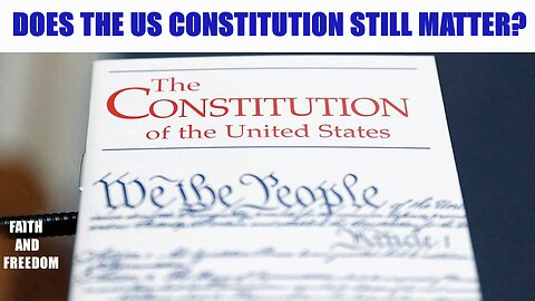 Does the US Constitution Still Matter?