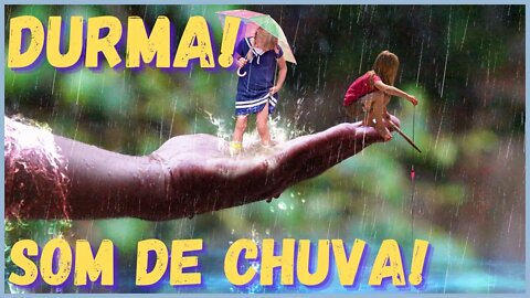 Som de chuva relaxante! Durma ja! Relaxe agora! Descanse, medite, estude e ore!