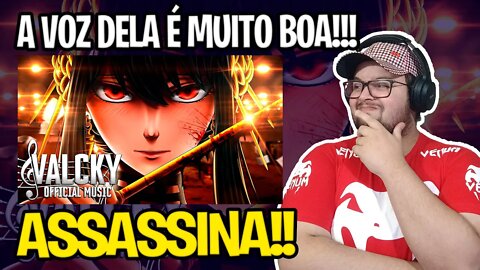 REACT ♪ ASSASSINA ESPECIALISTA 🔪 - Yor (Spy X Family) | Valcky [Prod. Theuz]