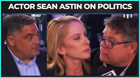 Actor Sean Astin Speaks To Ana, Cenk About His Involvement With The DNC