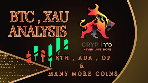 Live Stream BTC , XAU ANALYSIS & MANY MORE