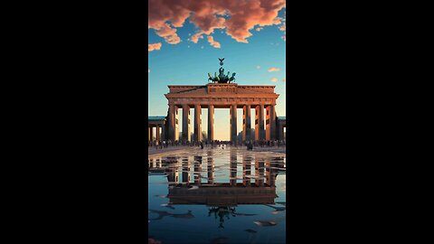 The Brandenburg Gate in Berlin, Germany