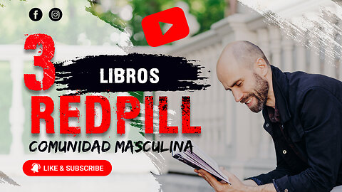 3 Libros OBLIGATORIOS para todo HOMBRE #redpill #pildoraroja