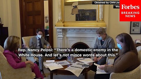 New Video Of Nancy Pelosi On January 6 Is Released