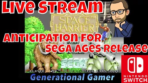 Space Harrier (32x) - Pre-Sega Ages Stream - Lets Play!