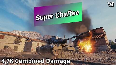 M24E2 Super Chaffee (4,7K Combined Damage) | World of Tanks