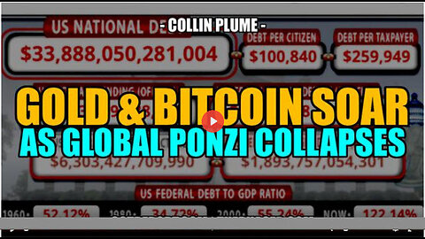 GOLD & BITCOIN SOAR AS GLOBAL PONZI COLLAPSES -- Collin Plume