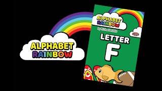 ALPHABET RAINBOW - LETTER F