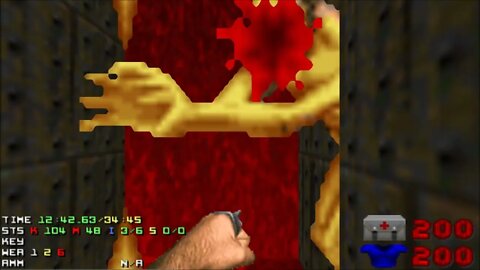 Doom 2 Italo Doom Level 10 IV with 101% in 34:37 (Easy way)