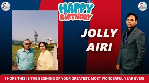 Warmest wishes for a very happy birthday, Jolly Airi Ji