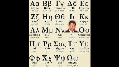 NUOVA VARIANTE - SALTANO UNA LETTERA DEL ALFABETO GRECO PER NON OFFENDERE IL DITTATORE CINESE!.