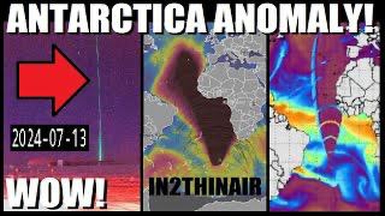 In2ThinAir: Antarctica Anomaly SAME DAY As Trump Shooting! Space Laser ...