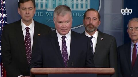 Press Briefing with Members of the President's Coronavirus Task Force Jan 31, 2020