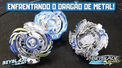 JUMBO JORMUNTOR I.Cy e FERRO FENGRIFF .B.J contra LOST LUINOR N.Sp - Beyblade Burst ベイブレードバースト