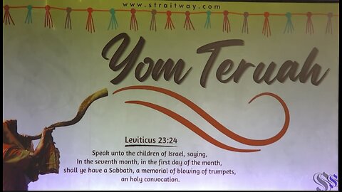 Fall Feasts 2024 - Sabbath Service 2024-09-02 | Feast of Trumpets |