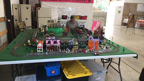 Lego Trains at the 2023 Douglas County Fair