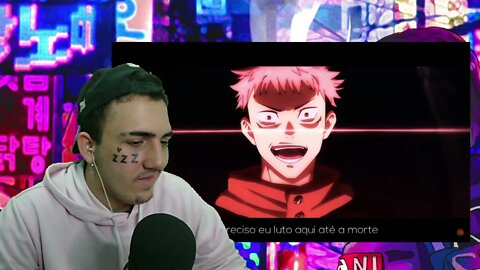 Rap do Itadori Yuji (Jujutsu Kaisen) | Punhos Divergentes | Enygma 87 [ React ]