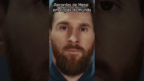 🚨[ABSURDO]🚨 MESSI QUEBRA RECORDES EM COPAS DO MUNDO!