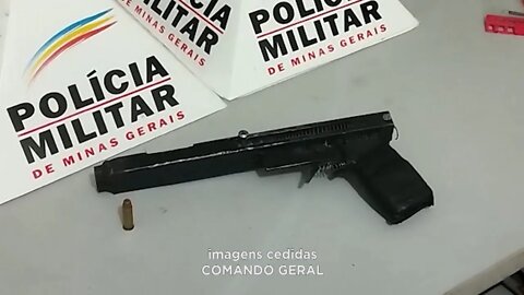 Prisão em Valadares: Homem que vigiava Casa usada para o Tráfico detido com Arma Caseira.