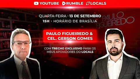 Cel. Gerson Gomes & Paulo Figueiredo 2 - AO VIVO dos Studios do Locals em Miami