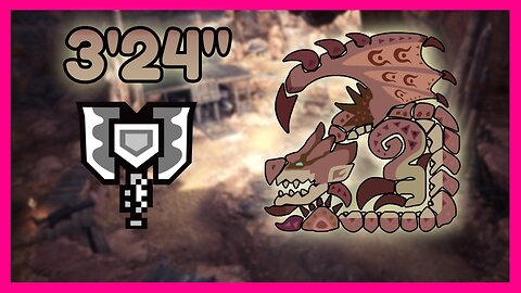 PINK RATHIAN 3'24'' - Charge Blade (SAED) | MHW Iceborne