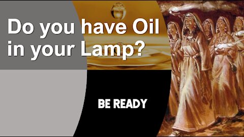 Do you have OIL in your Lamp?