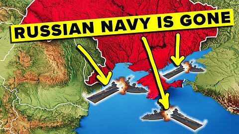 Ukraine Strikes Back: Drones Cripple Russia's Navy, Siege of Crimea Imminent