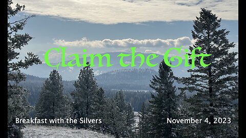 Claim the Gift - Breakfast with the Silvers & Smith Wigglesworth Nov 4