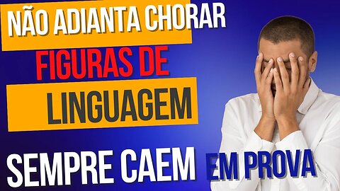 As figuras que sempre caem : Prosopopeia, pleonasmo, sinestesia...