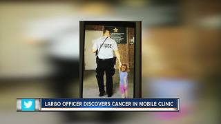 Largo officer and wife share important lesson after routine health screen saves his life