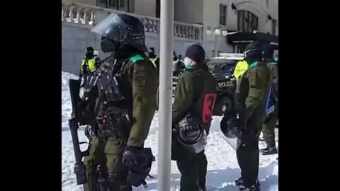 🇨🇦 GAS MASKS AND RIOT GEAR TO ELIMINATE BOUNCY HOUSES!!