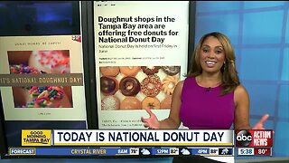 National Donut Day deals in the Tampa Bay area on Friday