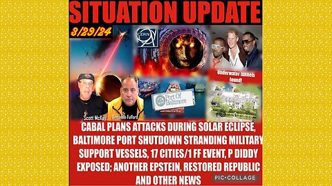 SITUATION UPDATE 3/29/24 - Covid-19/Jabs/Plan-Demics, Global Financial Crises,Cabal/Deep State Mafia