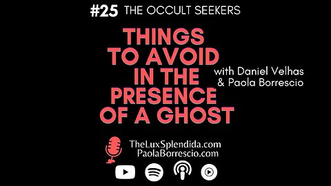 Things to avoid in the presence of a ghost or spirit - BEHAVIOR TO AVOID WHEN ENCOUNTERING A GHOST