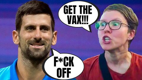 NOVAK DJOKOVIC DELIVERS PERFECT RESPONSE AFTER HECKLER TELLS HIM TO GET VACCINATED DURING MATCH