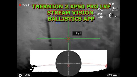 PULSARS NEW BALLISTIC APP ON THE THERMION 2 XP50 PRO LRF