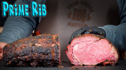 Smoked Prime Rib Pellet Grill