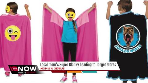 Local mom's Super Blanky creation heading to Target stores nationwide