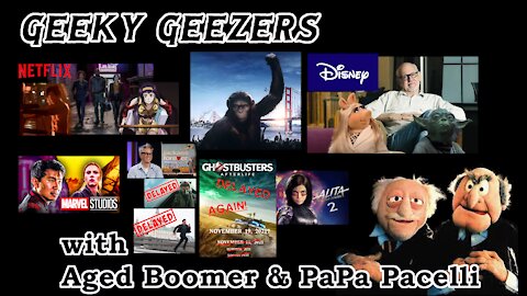 Geeky Geezers - Top Gun: Maverick postponed, more Netflix Cowboy Bebop drama, Alita: Battle Angel 2?