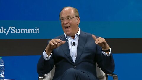 BlackRock's Larry Fink Blames Inflation on Populism, LOL