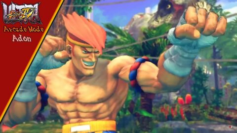 Ultra Street Fighter IV: Arcade Mode - Adon