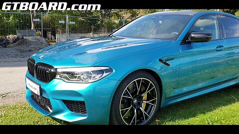 Launch Control BMW M5 Competition DSC Off BRUTAL M xDrive POWER! 4k 60 fps