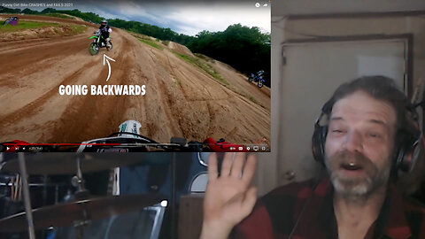 MX Racer Reacts: Funny Dirt Bike Crahses and Fails 2021- Derek Hallman