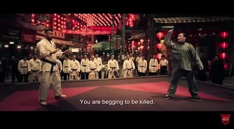 Ip Man vs karate master Donnie Yen vs Chris Collins Ip Man 4 The Finale