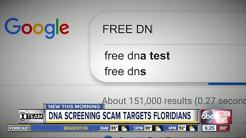 DNA screening scam targeting Floridians