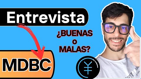 Me entrevista para hablar de las #MDBC o #cbdc