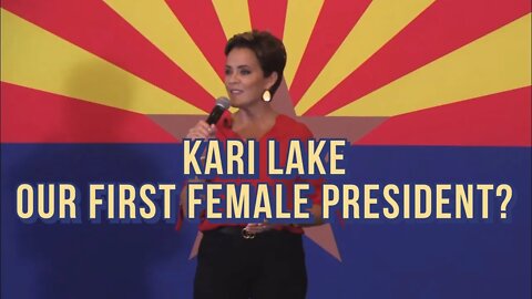 Kari Lake - History in the Making? Could Kari Lake Be Our First Female President? #KariLake