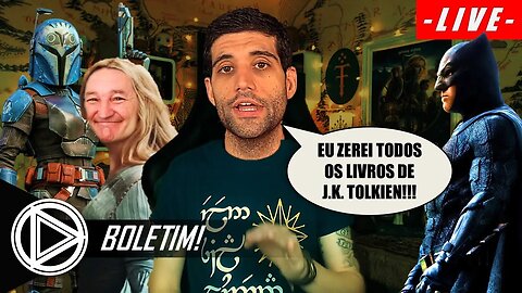 Tolkien Talk Passando Pano Para Anéis do Poder! Bo-Katan e Batman no #BOLETIM