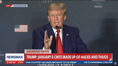 Trump Rips January 6 Committee Hacks